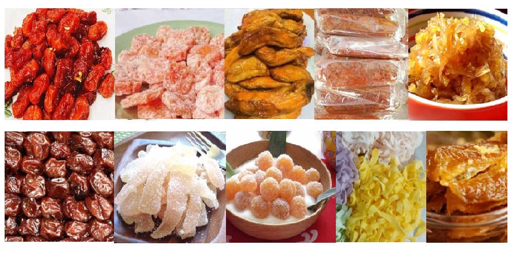 các món mứt dễ làm ngày tết